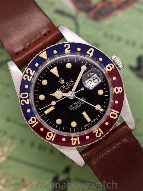 rolex 6542 bakelite original aftermarket|rolex gmt 6542 bezel.